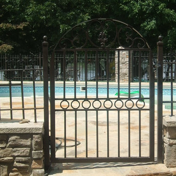 Wrought Iron garden gates