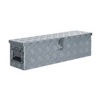 Vidaxl Aluminum Box 31.7"x8.7"x8.7" Silver