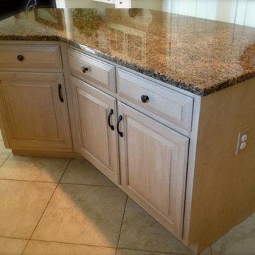 Faux Finish Kitchen Island