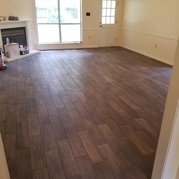 Wood like tile