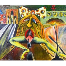 "Don't Take the Local Roads". - Paintings