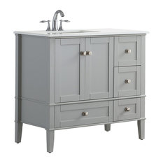 Offset Bathroom Vanities Houzz 1st Avenue Arley Bathroom Vanity Left Offset 36 Vanities And