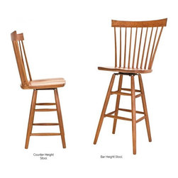 Country Windsor Counter/Bar Stool - Bar Stools And Counter Stools
