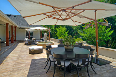Example of a classic patio design in San Francisco