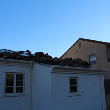Half Round Rain Gutters in Encino California