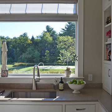 Bright White Kitchen