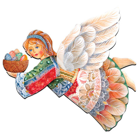 Flying Easter Angel Door Hanger