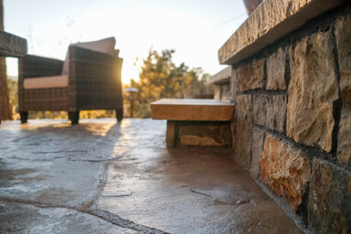 Example of a patio design in Denver