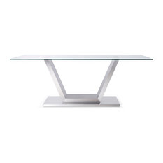 Glass Topped Dining Room Tables - Cheap Dining Room Tables And Chairs For 4 Person Glass Top Simple Design Buy Glass Dining Table Glass Top Dining Tables And Chairs Modern Dining Room Furniture Product On Alibaba Com : However, to reinforce it even more, consider an unusual base relying on clean lines and geometric shapes, too.