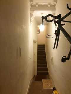 Suggestions for narrow hallway with bike storage Houzz UK