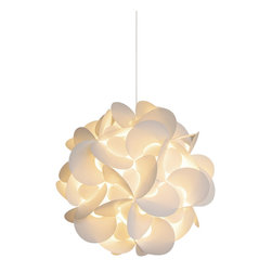 Akari Lanterns - Rounds Hanging Pendant Lamp, Small - Pendant Lighting