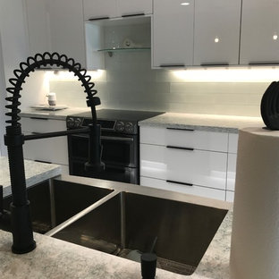 White Contemporary Kitchen