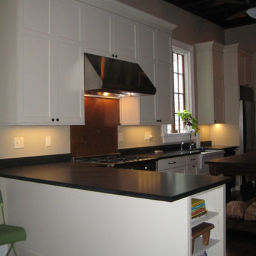 Kitchen Absolute Black Honed granite