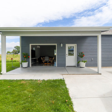 11th Street Detached Garage Build Before/Afters