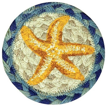 Star Fish Printed Coaster 5"x5"