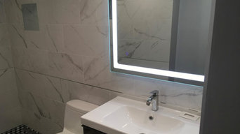 White Bathroom Remodel