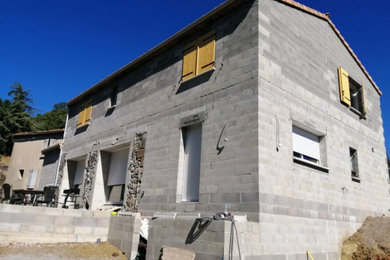 Projet Veyras - Rénovation d'une maison en pierre