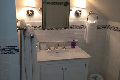 Example of a classic home design design in New York