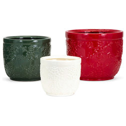 Contemporary Indoor Pots And Planters by GwG Outlet