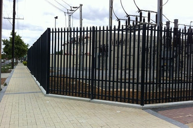 High Security Fencing - Power Station