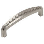 Cosmas - Cosmas 228-3SN Satin Nickel 3&rdquo; CTC Rope Cabinet Pull - 3" Hole Centers