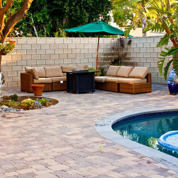 Curved Planters and Pool Deck Redo - View 8