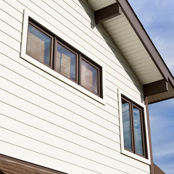 Mountain Home with Clapboard Siding in Steamboat Springs, CO