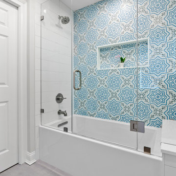 Breaking News….We just completed not just 1 not 2 but 3 bathrooms.