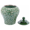 Ventra Small Temple Jar in Green