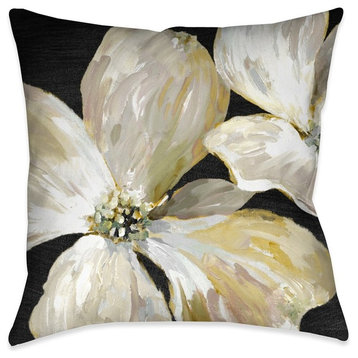 Laural Home Chic Bloom l Indoor Decorative Pillow, 18"x18"