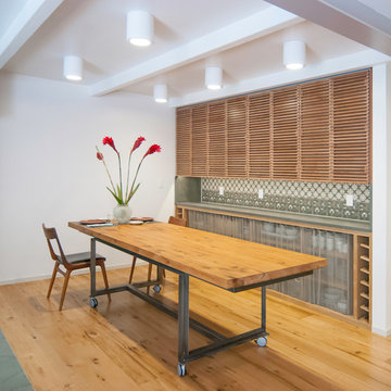 Reclaimed White Oak Flooring & Tabletop