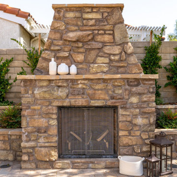 Old World-Inspired Backyard