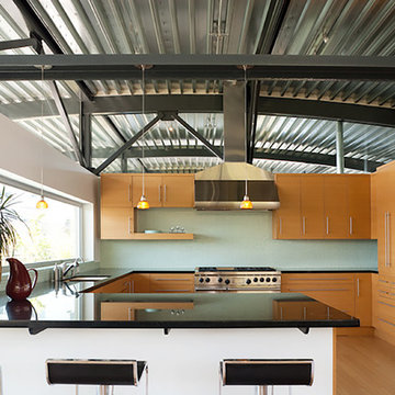 Hillside residence