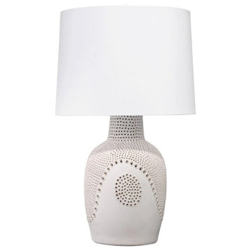 Amandine White Table Lamp