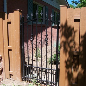 Trinity Walkway Gate with Dog Bars