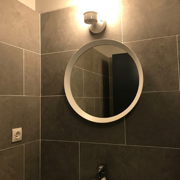 amenagement / décoration d'une cuisine et d'une salle de bain