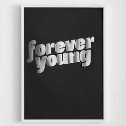 Forever Young Print - Prints And Posters