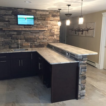 Indoor Bar, Stone Veneer - Massapequa, N.Y 11758