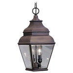 Livex Lighting - Livex Lighting 8583-63 Villa Verona - Three Light Mini-Chandelier - Canopy Included: Yes  Canopy DiVilla Verona Three L Verona Bronze/Aged G *UL Approved: YES Energy Star Qualified: n/a ADA Certified: n/a  *Number of Lights: Lamp: 3-*Wattage:60w Candelabra Base bulb(s) *Bulb Included:No *Bulb Type:Candelabra Base *Finish Type:Verona Bronze/Aged Gold Leaf Accent
