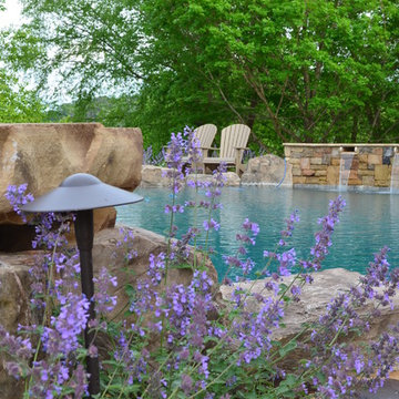 Lake Property with Infinity edge pool