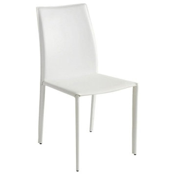 Nuevo Sienna Dining Chair, White