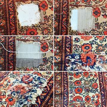 Antique Rug repair