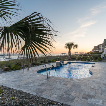 Fiberglass Pool on the Ocean, Emerald Isle