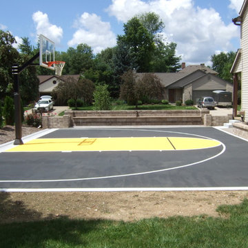 Mike C's Hercules Platinum Basketball System on a 44x30 in Columbus, OH
