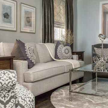 Sophisticated Grey Palette Transforms Executive Home