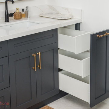 Deep Tones & Refined Rituals: A GTA Master Bath Transformation