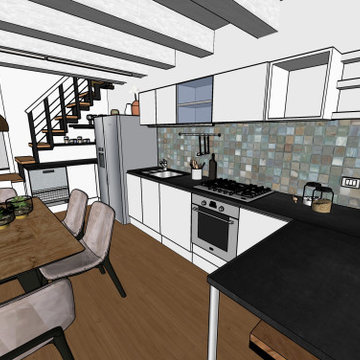Mix & Match: Moderno/Rustico con un tocco di Industrial