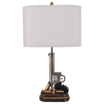 Kincaid 23.5" H Resin Table Lamp