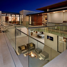 Outside