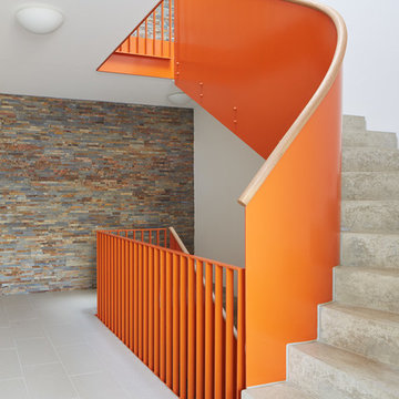 Wohnen am Albgrün Karlsruhe - Neubau Mehrfamilienhaus -  Haus Bzwei